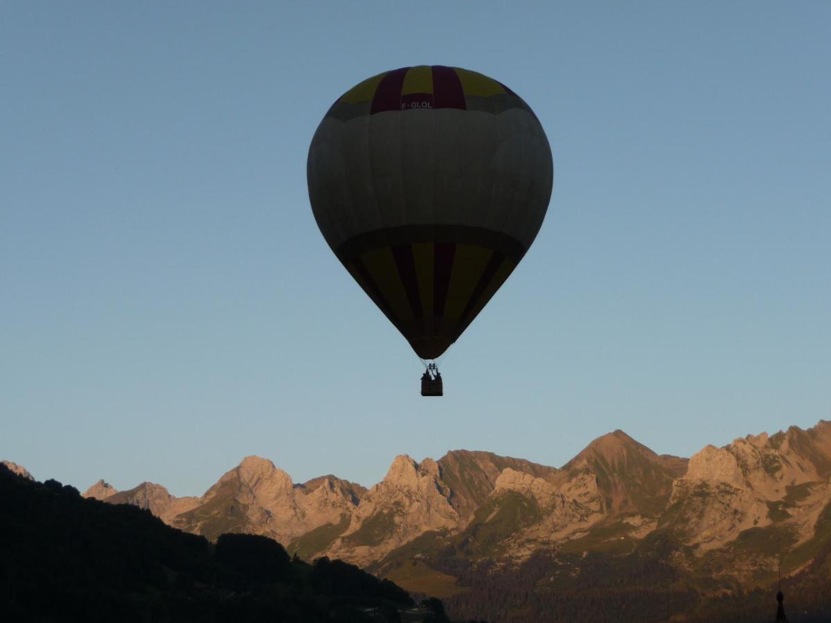 "Chalet Les Aravis" Chalet Et Appartements ル・グラン・ボルナン エクステリア 写真