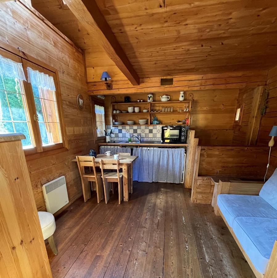 "Chalet Les Aravis" Chalet Et Appartements ル・グラン・ボルナン エクステリア 写真