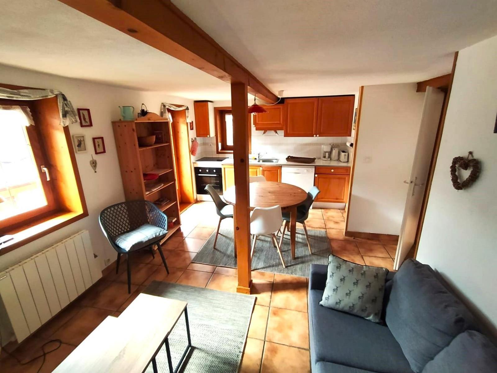 "Chalet Les Aravis" Chalet Et Appartements ル・グラン・ボルナン エクステリア 写真