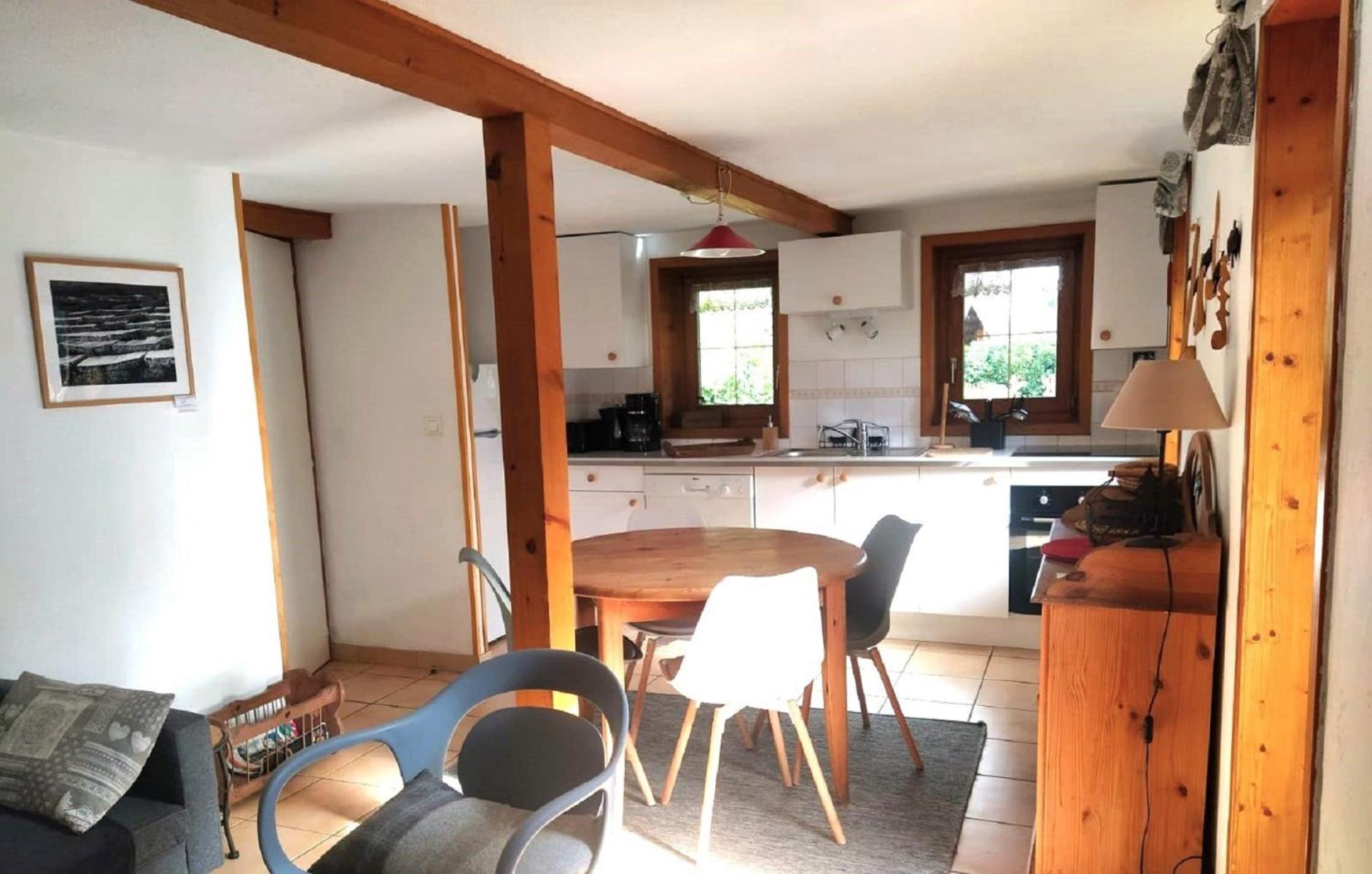 "Chalet Les Aravis" Chalet Et Appartements ル・グラン・ボルナン エクステリア 写真