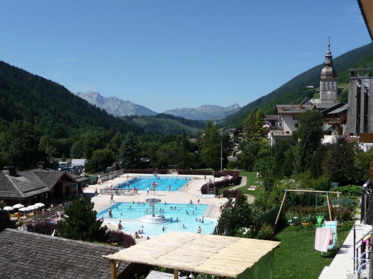 "Chalet Les Aravis" Chalet Et Appartements ル・グラン・ボルナン エクステリア 写真